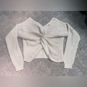Cropped sweater